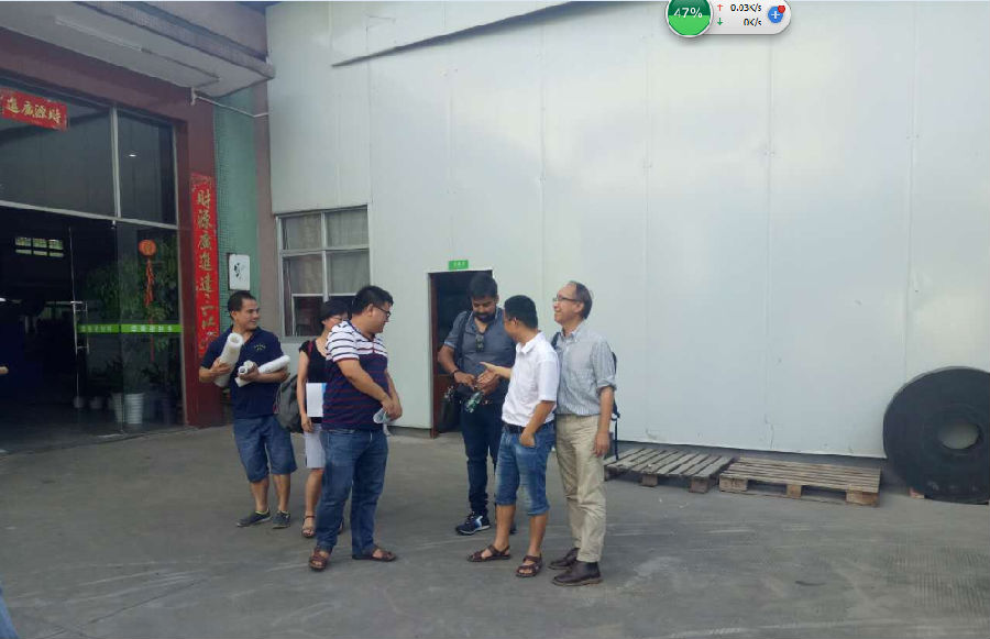 德國(guó)客戶(hù)簽訂硅膠板合作協(xié)議